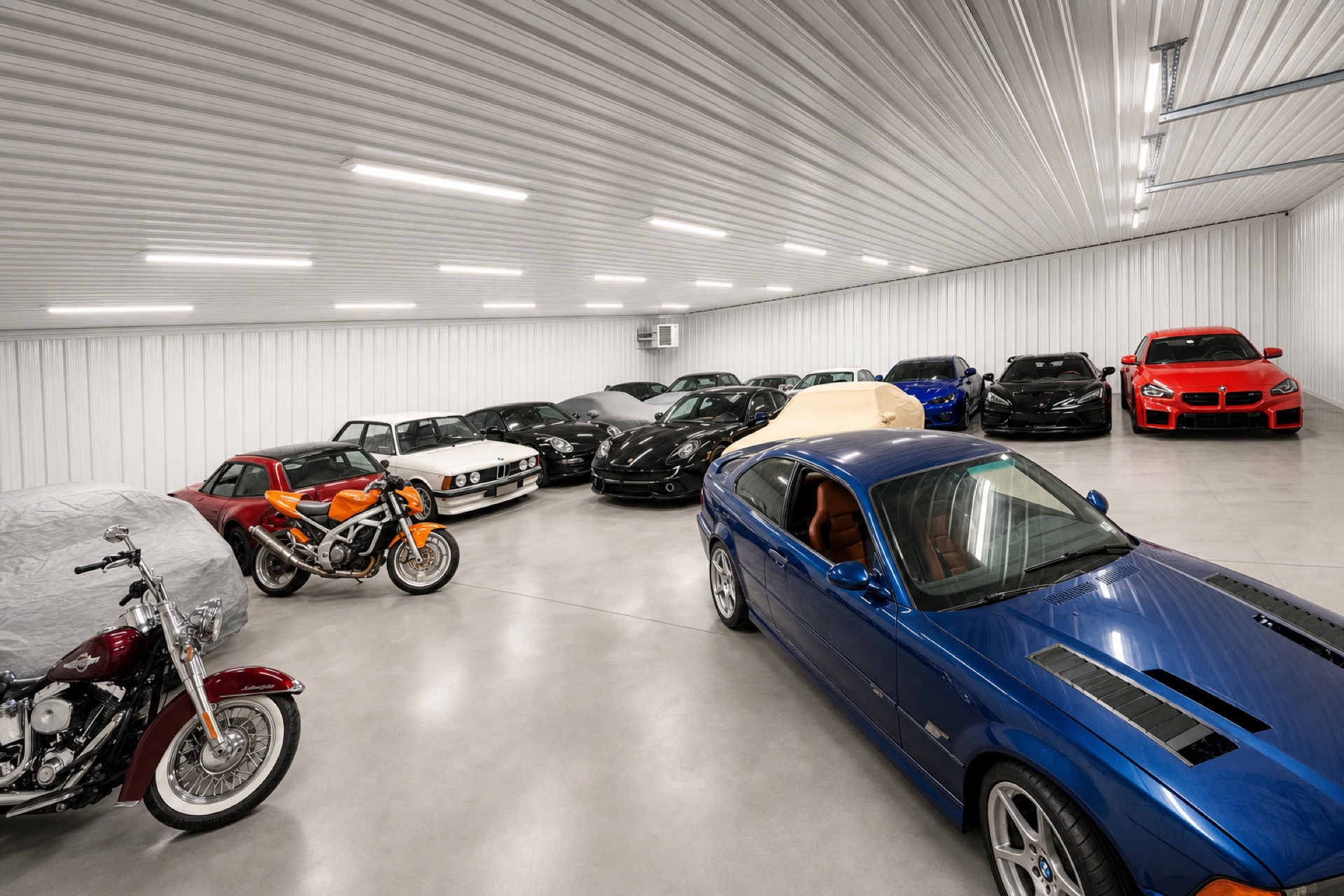 Winter car storage at Highline Motorsports